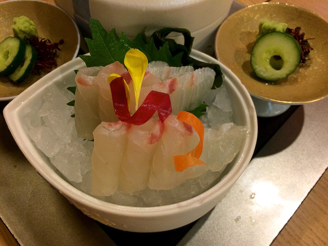 真鯛の刺身（イメージ）