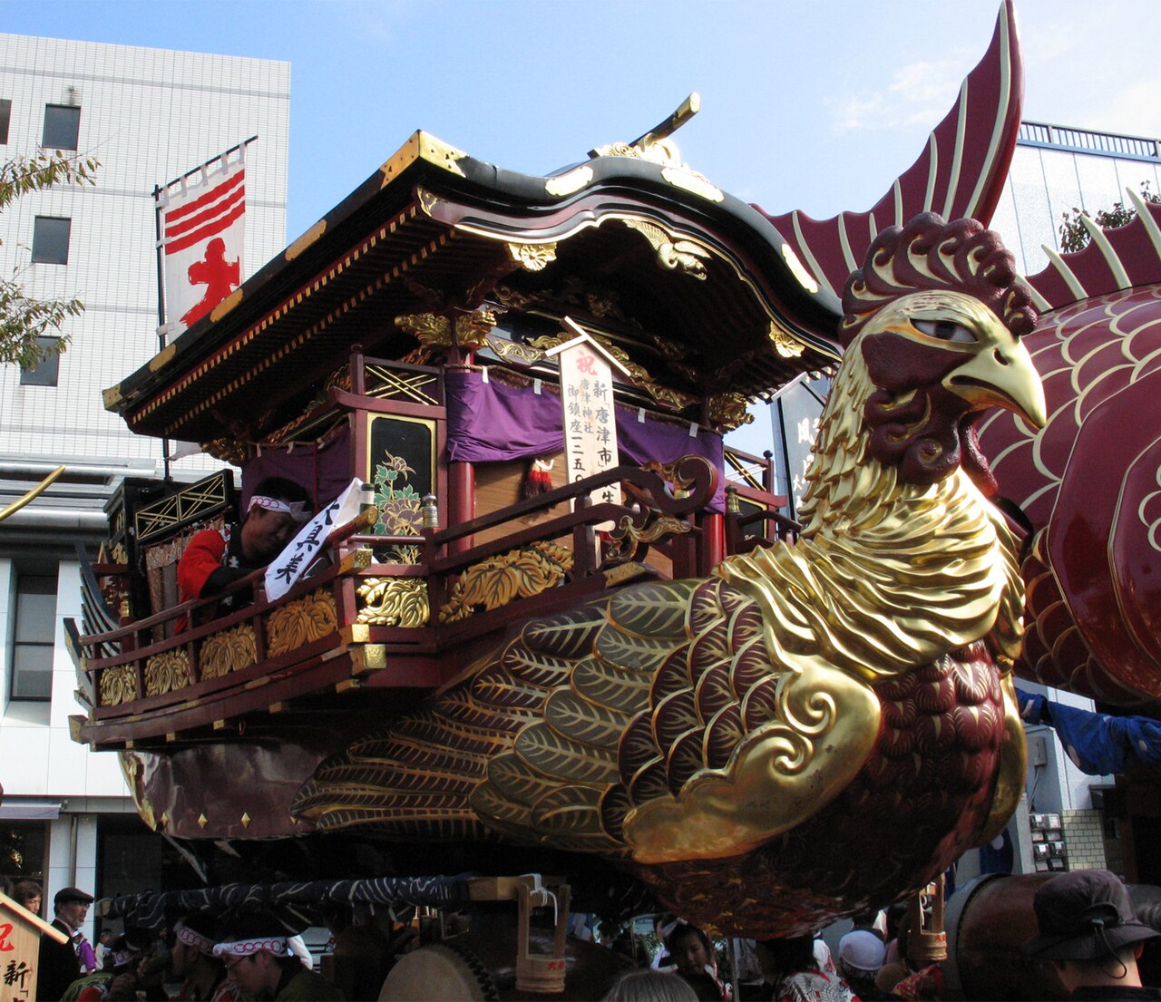 唐津くんちの曳山「鳳凰丸」